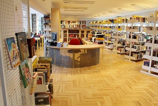 Library interior