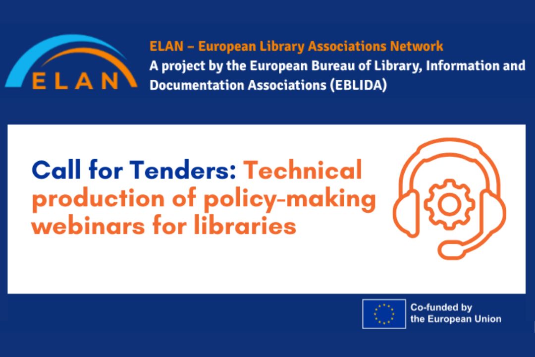 Call for Tenders: Policy-Making Webinars for Libraries
