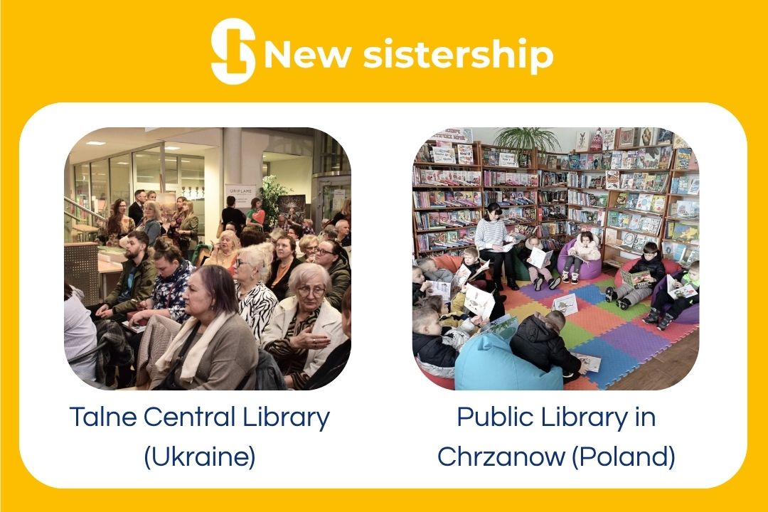 New sistership! Talne Central Library (Ukraine) and Municipal Public Library in Chrzanow (Poland)